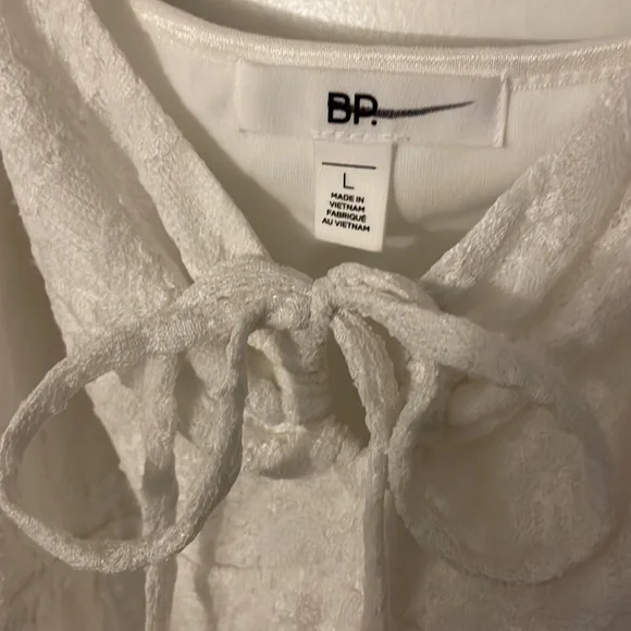 Ruched Lace Minidress In Ivory - Picture 5 of 8